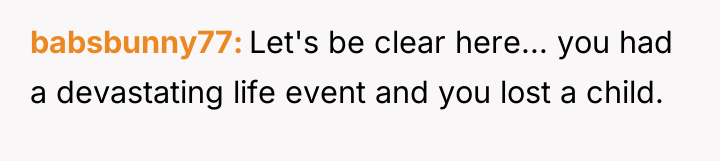 babsbunny77 Let's be clear here... you had a devastating life...
