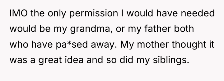 IMO the only permission I would have needed would be...