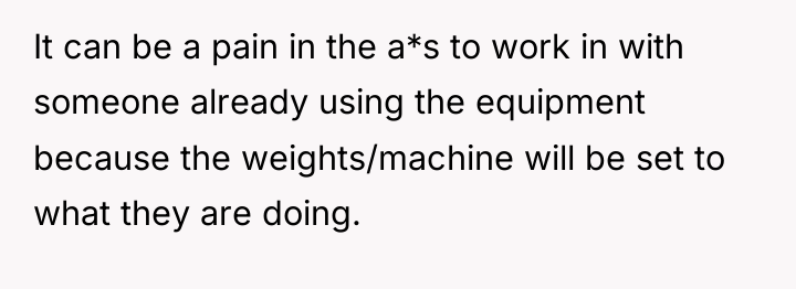 It can be a pain in the a*s to work...