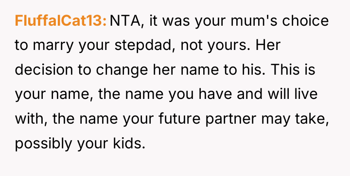 FluffalCat13 NTA, it was your mum's choice to marry your...