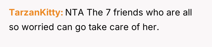 TarzanKitty NTA The 7 friends who are all so worried...