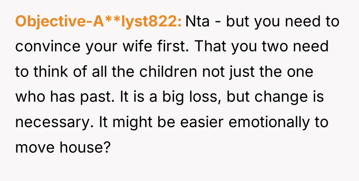 Objective-A**lyst822 Nta - but you need to convince your wife...