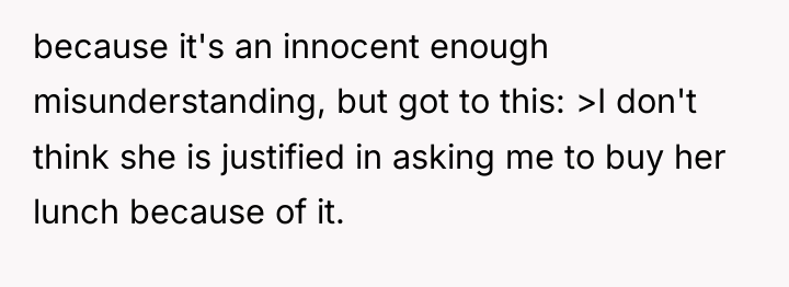 because it's an innocent enough misunderstanding, but got to this:...