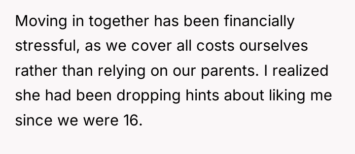 Moving in together has been financially stressful, as we cover...
