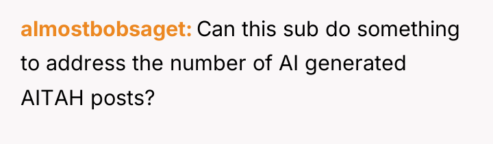 almostbobsaget Can this sub do something to address the number...