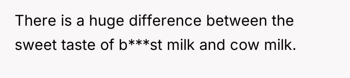 There is a huge difference between the sweet taste of...