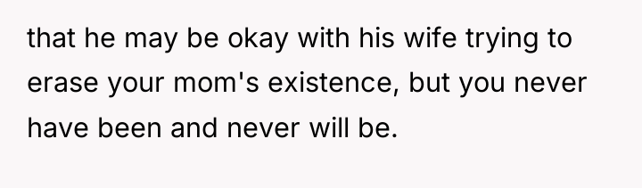 that he may be okay with his wife trying to...