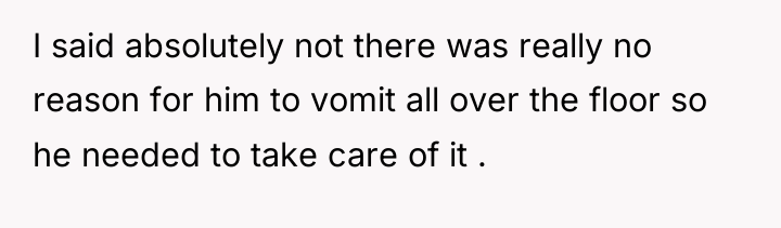 I said absolutely not there was really no reason for...