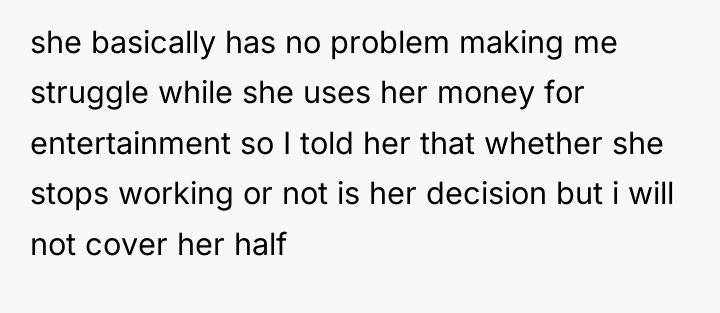 she basically has no problem making me struggle while she...