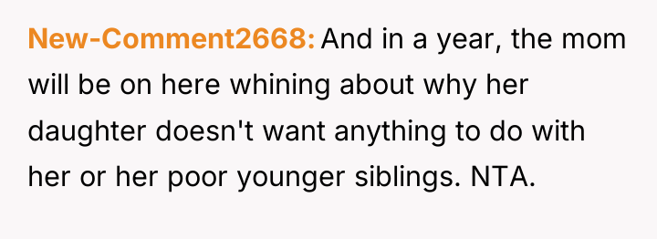 New-Comment2668 And in a year, the mom will be on...