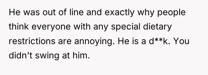 He was out of line and exactly why people think...
