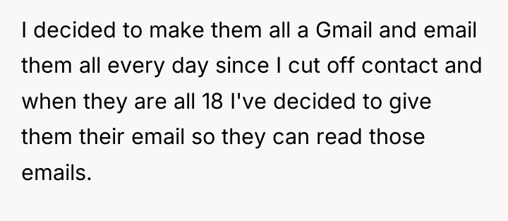 I decided to make them all a Gmail and email...