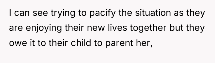 I can see trying to pacify the situation as they...