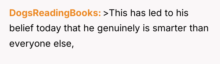DogsReadingBooks >This has led to his belief today that he...