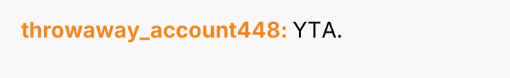 throwaway_account448 YTA.