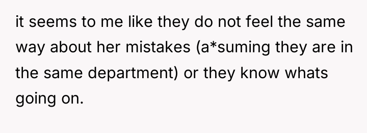 it seems to me like they do not feel the...