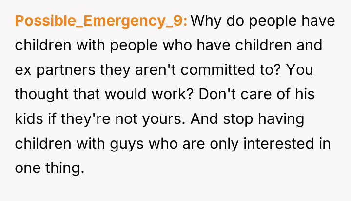 Possible_Emergency_9 Why do people have children with people who have...