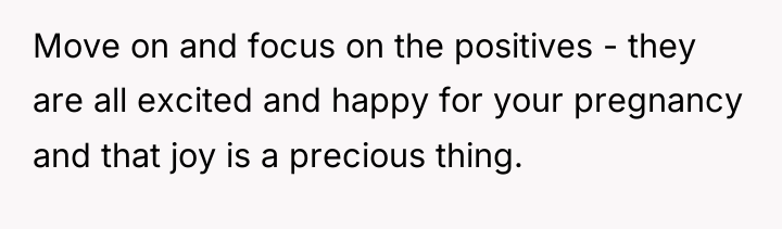 Move on and focus on the positives - they are...