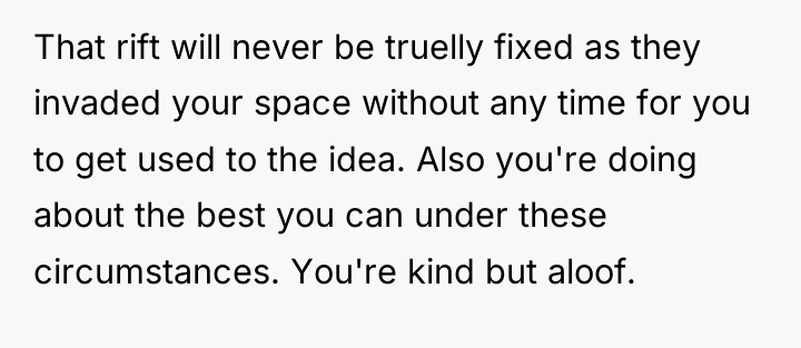 That rift will never be truelly fixed as they invaded...