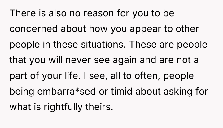 There is also no reason for you to be concerned...