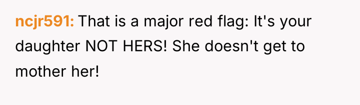 ncjr591 That is a major red flag: It's your daughter...