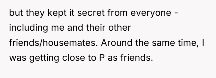 but they kept it secret from everyone - including me...