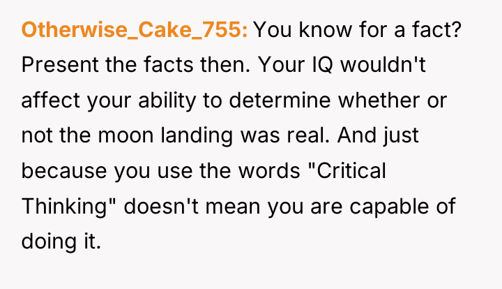 Otherwise_Cake_755 You know for a fact? Present the facts then....