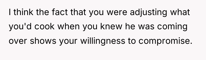 I think the fact that you were adjusting what you'd...