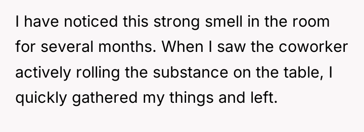 I have noticed this strong smell in the room for...