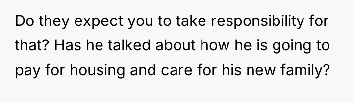 Do they expect you to take responsibility for that? Has...
