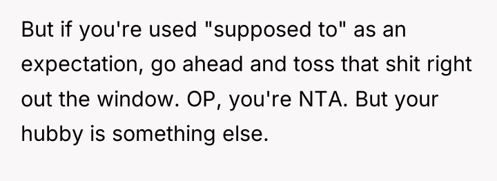 But if you're used "supposed to" as an expectation, go...