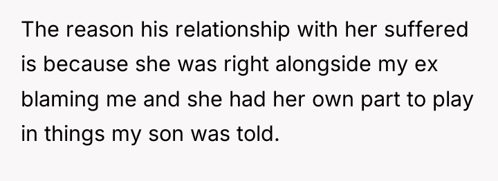 The reason his relationship with her suffered is because she...
