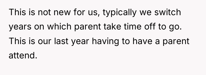 This is not new for us, typically we switch years...