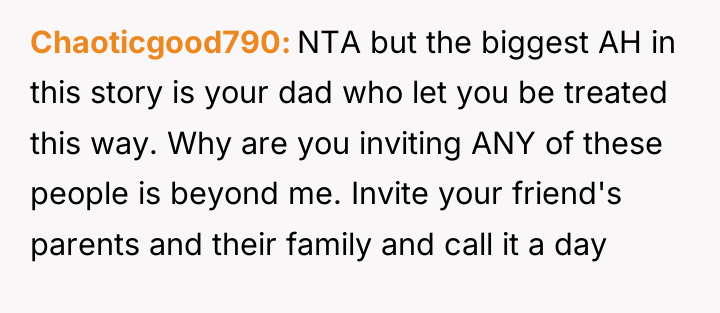 Chaoticgood790 NTA but the biggest AH in this story is...