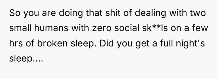 So you are doing that shit of dealing with two...