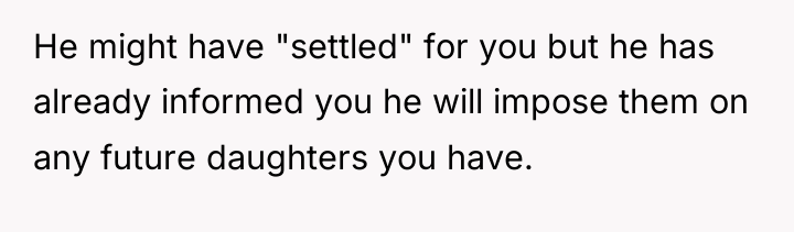 He might have "settled" for you but he has already...