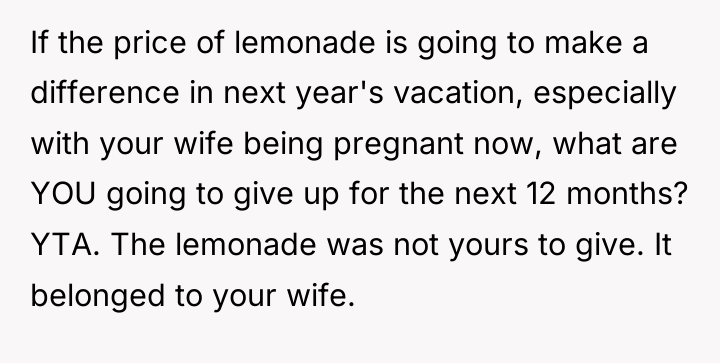 If the price of lemonade is going to make a...