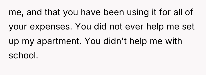 me, and that you have been using it for all...