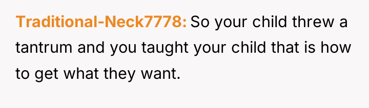 Traditional-Neck7778 So your child threw a tantrum and you taught...