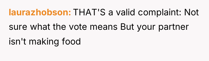 laurazhobson THAT'S a valid complaint: Not sure what the vote...