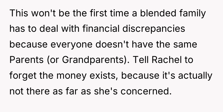 This won't be the first time a blended family has...