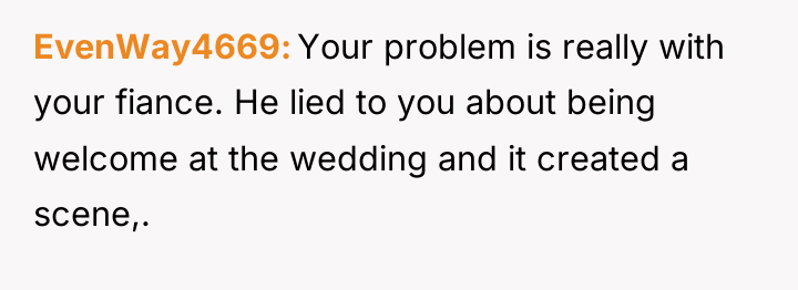 EvenWay4669 Your problem is really with your fiance. He lied...