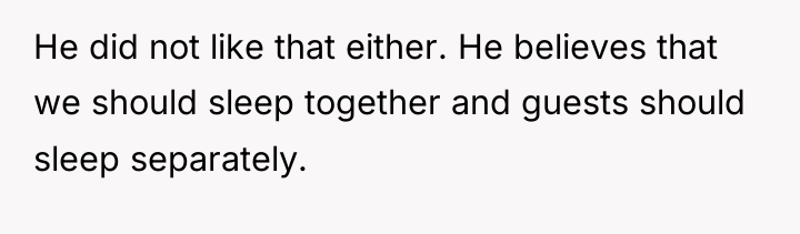 He did not like that either. He believes that we...