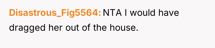 Disastrous_Fig5564 NTA I would have dragged her out of the...