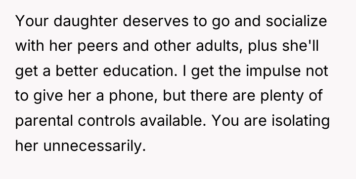 Your daughter deserves to go and socialize with her peers...