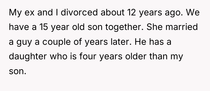 My ex and I divorced about 12 years ago. We...