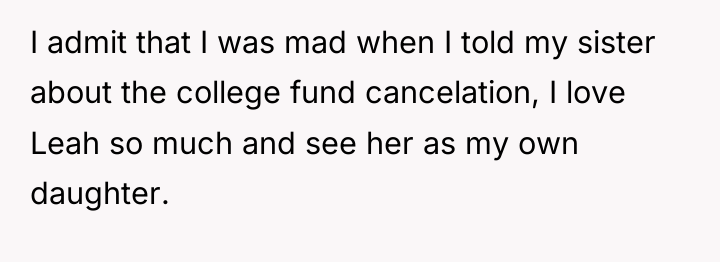 I admit that I was mad when I told my...