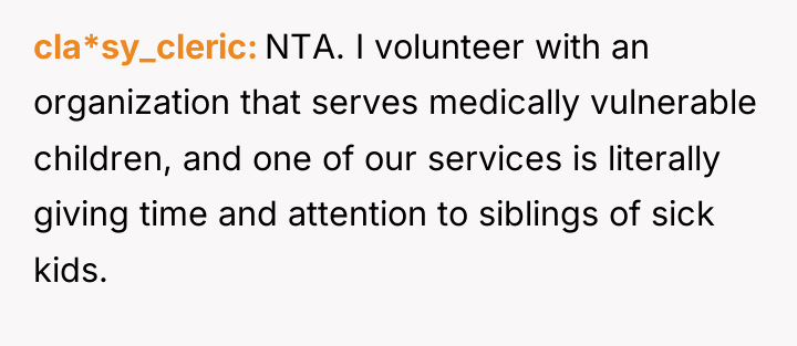 cla*sy_cleric NTA. I volunteer with an organization that serves medically...