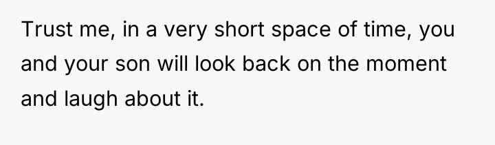 Trust me, in a very short space of time, you...