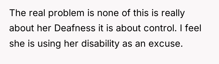 The real problem is none of this is really about...